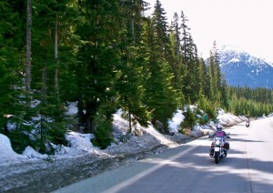 Snow in the Cascades